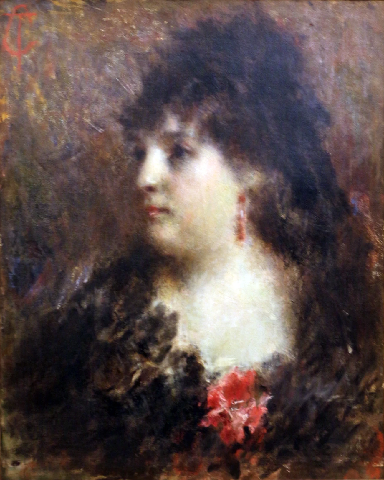 Ritratto della signora Curti - Galleria d’Arte Moderna, Milano]